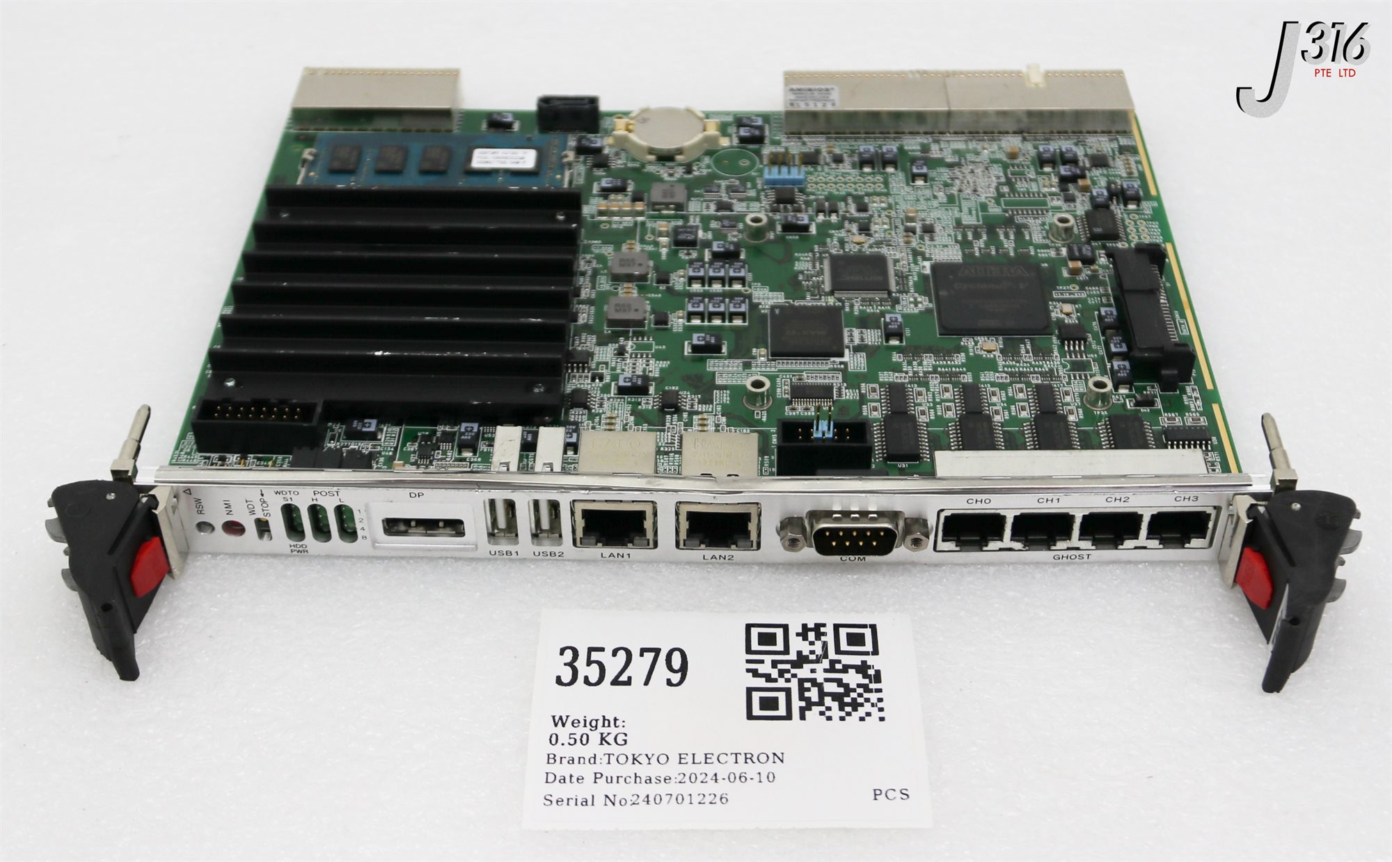専用⑪ 35279 TOKYO ELECTRON PCB, ASSY CONTROL BOARD E2B119-12/86MC E281